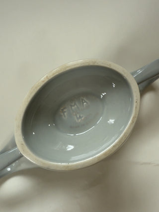 Fulham Pottery Mantle Vase in Powder Blue, 1930s