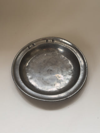 Early 19th-Century Pewter Dish