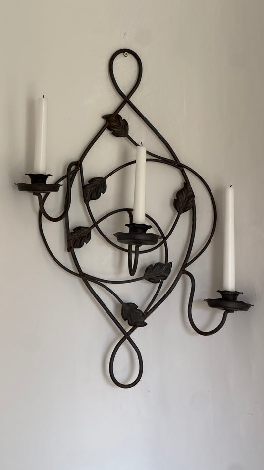 Vintage Candle Sconce no. 2