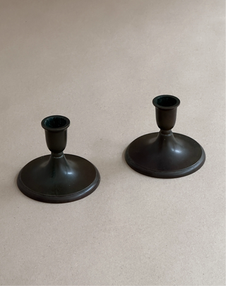 GAB Bronze Candlesticks