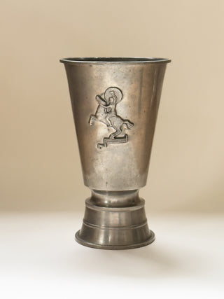Swedish Grace Pewter Vase by Jacob Ängman for GAB, 1929