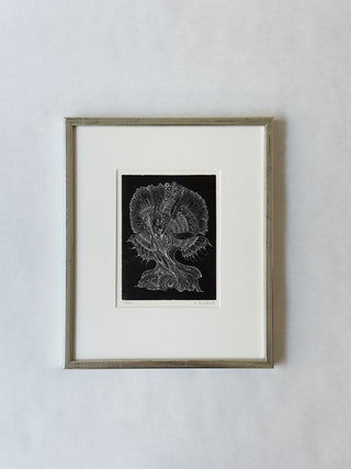 Abstract Engraving by Renaat Bosschaert, IV