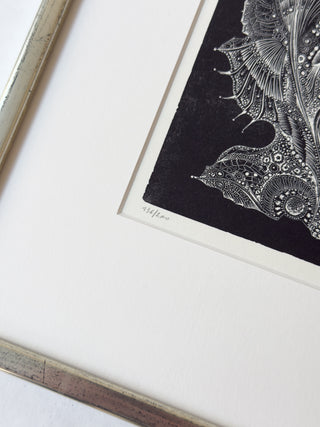 Abstract Engraving by Renaat Bosschaert, IV