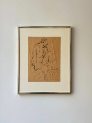 Model Study in Ink by Bengt Lindström