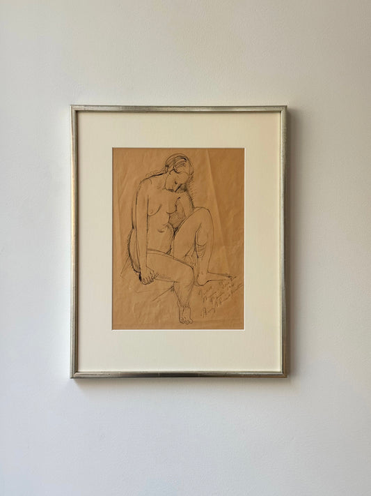 Model Study in Ink by Bengt Lindström