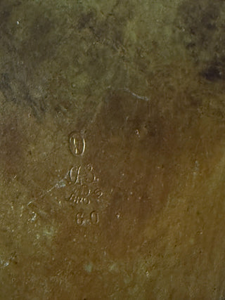 Patinated Bronze Candle Sconces by GAB, 1930s