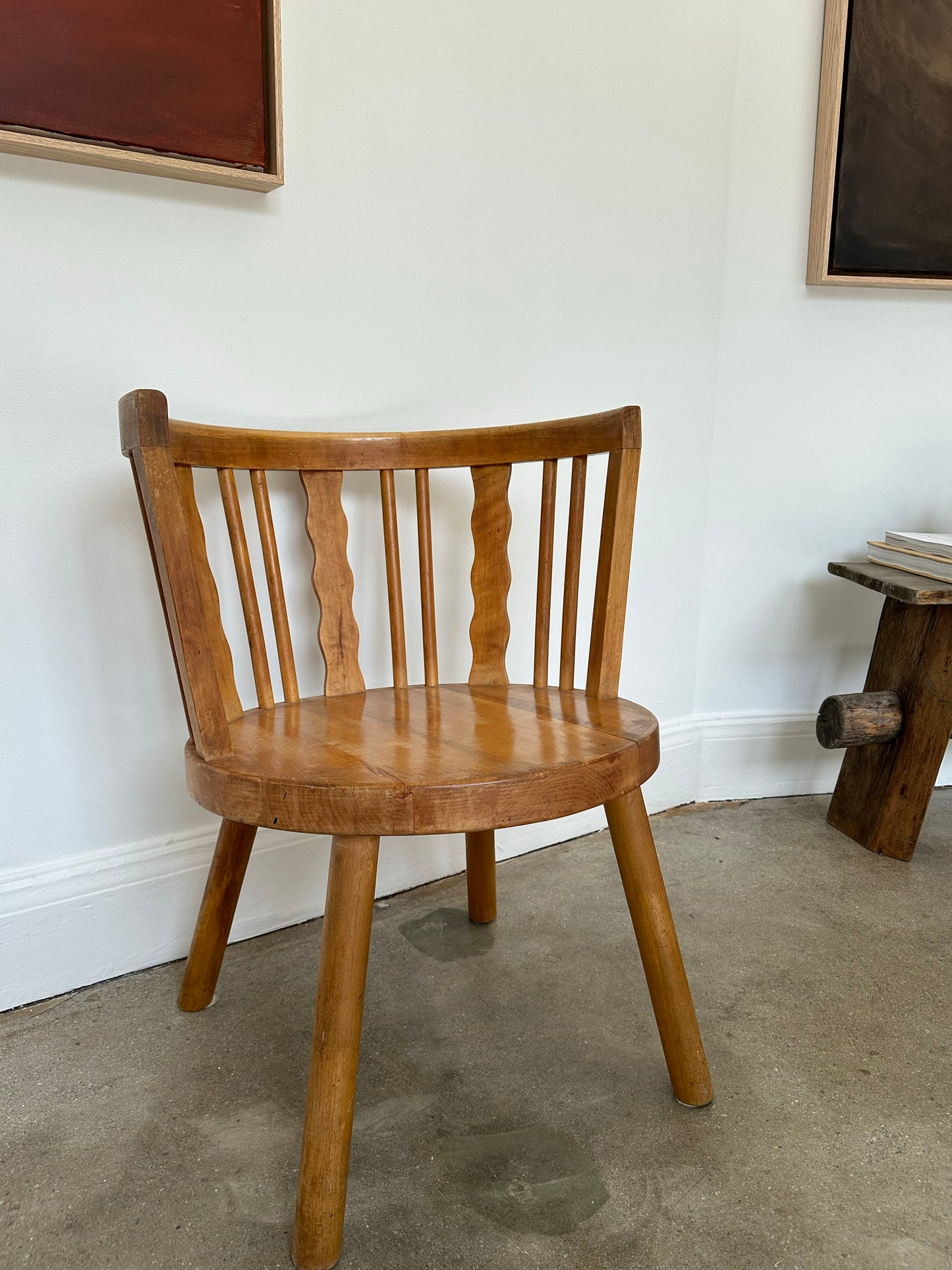 Vintage 'Sportstugemöbel' chair